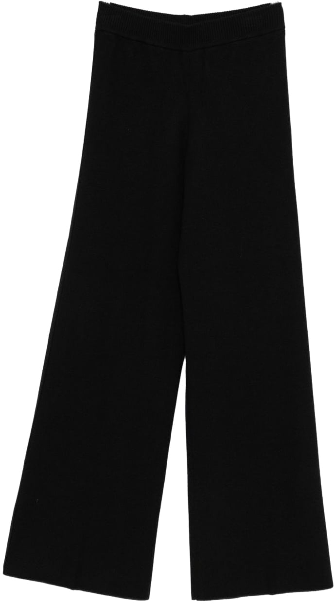 Twin-set Trousers Black Zwart