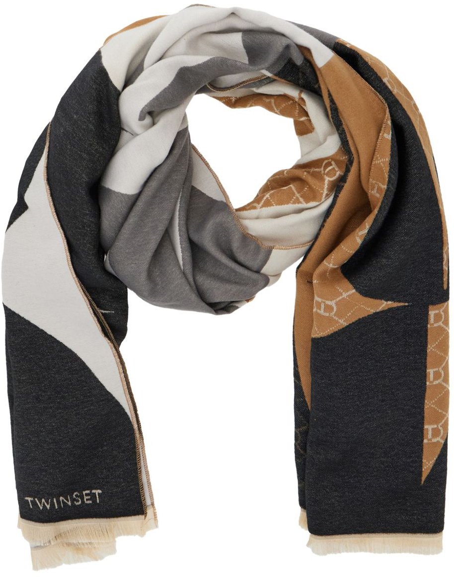 Twin-set Scarfs Black Zwart