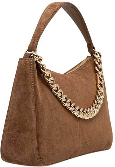 Twin-set Bags Leather Brown Bruin