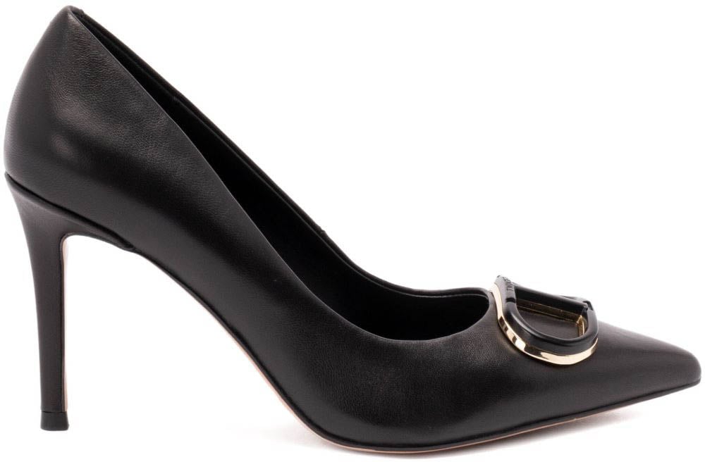 Twin-set With Heel Black Zwart