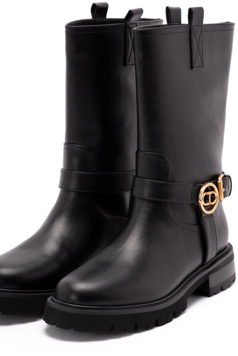 Twin-set Boots Black Zwart