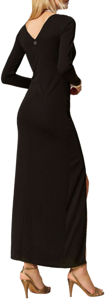 Twin-set Dresses Black Zwart
