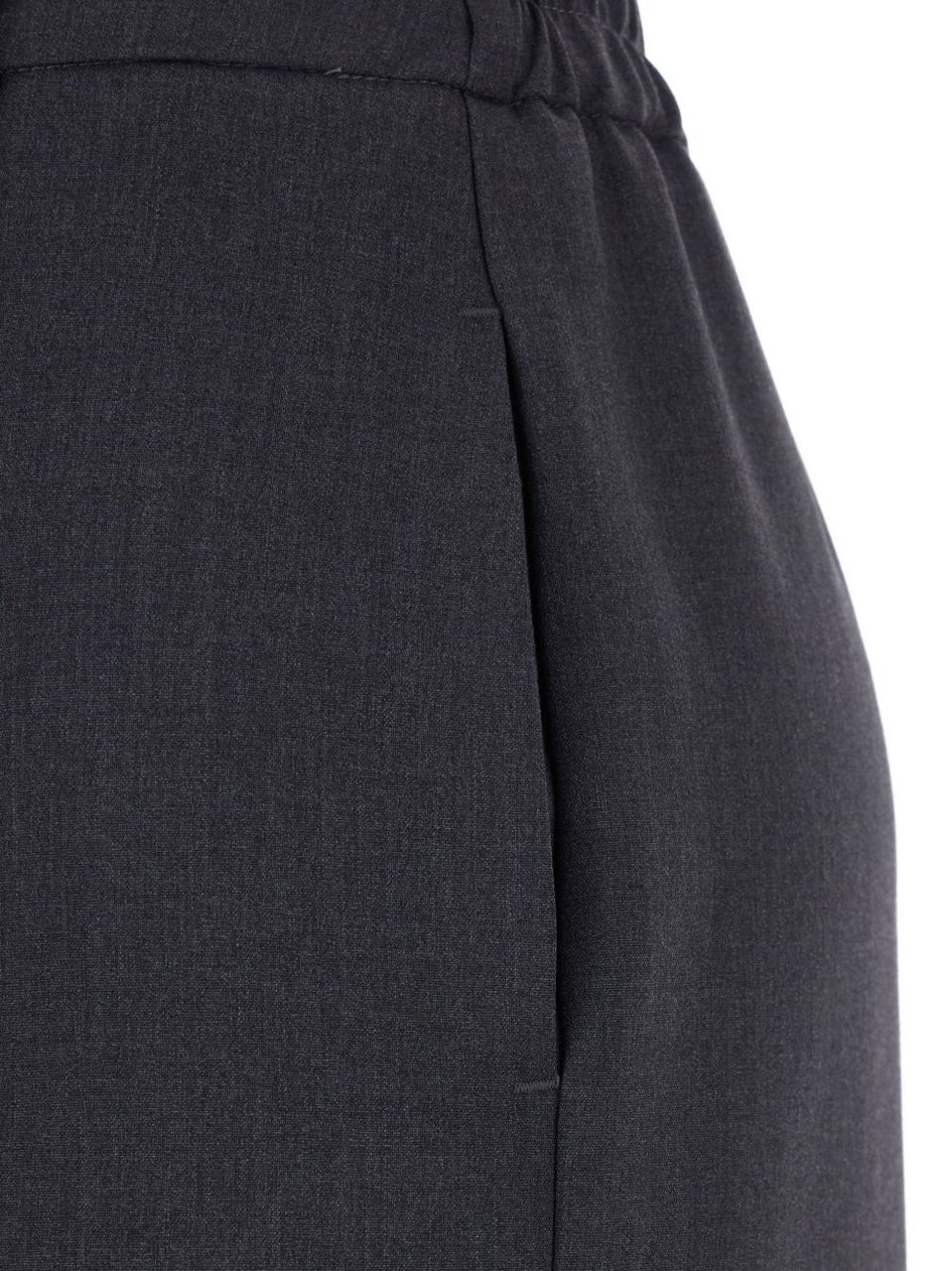 Twin-set Skirts Grigio Antracite Melange Grijs