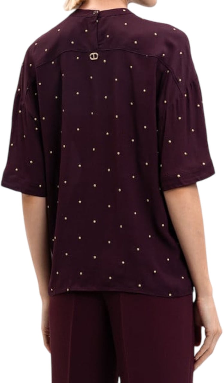 Twin-set Shirts Bordeaux Rood