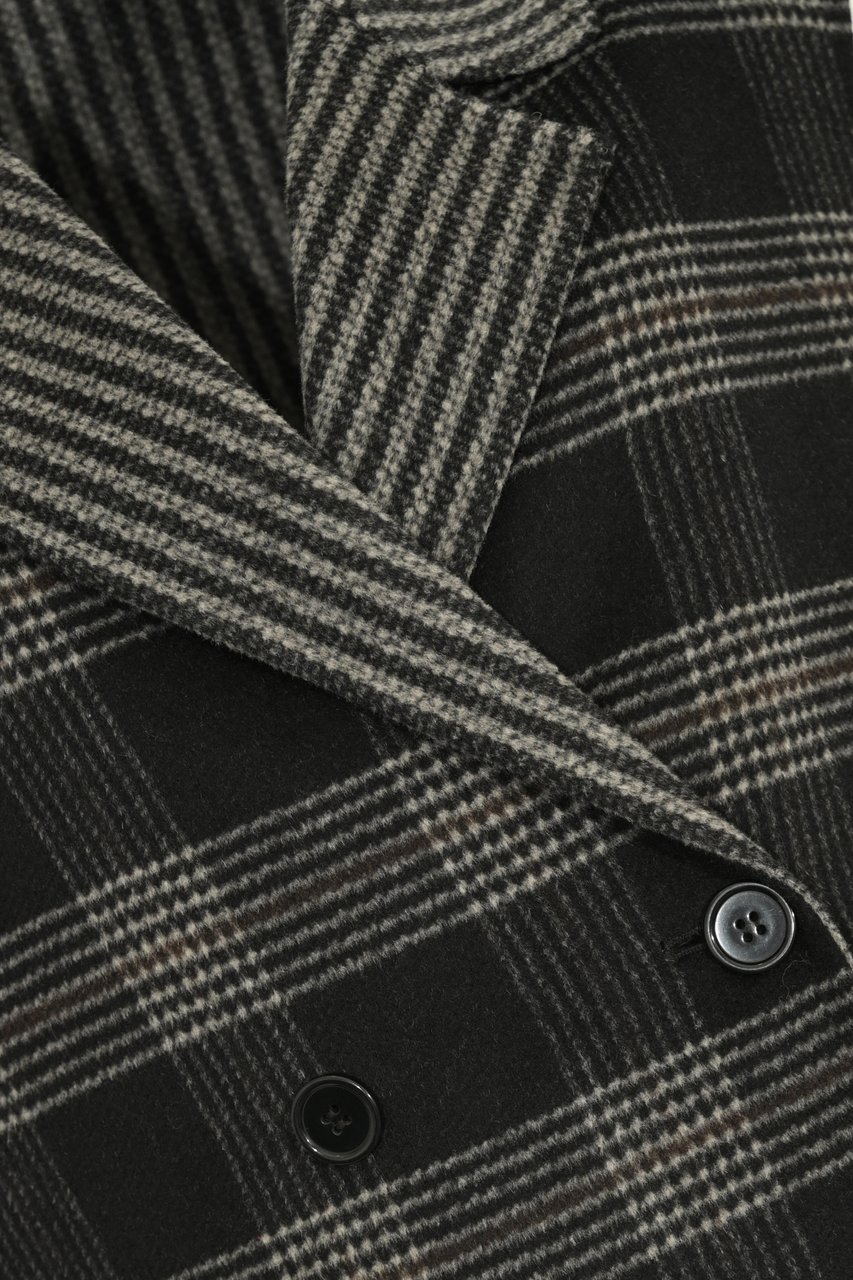 Twin-set Coats Double Check Neroneve Divers