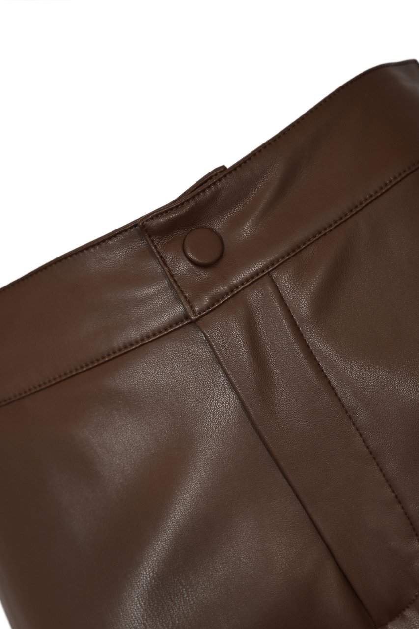 Twin-set Trousers Coffee Bruin