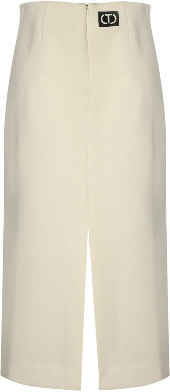 Twin-set Skirts Madreperla Wit