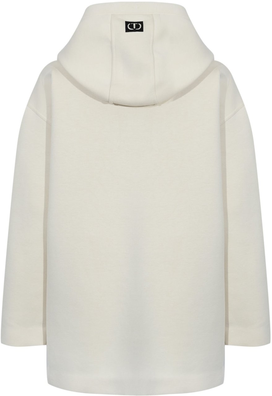 Twin-set Coats Madreperla Wit