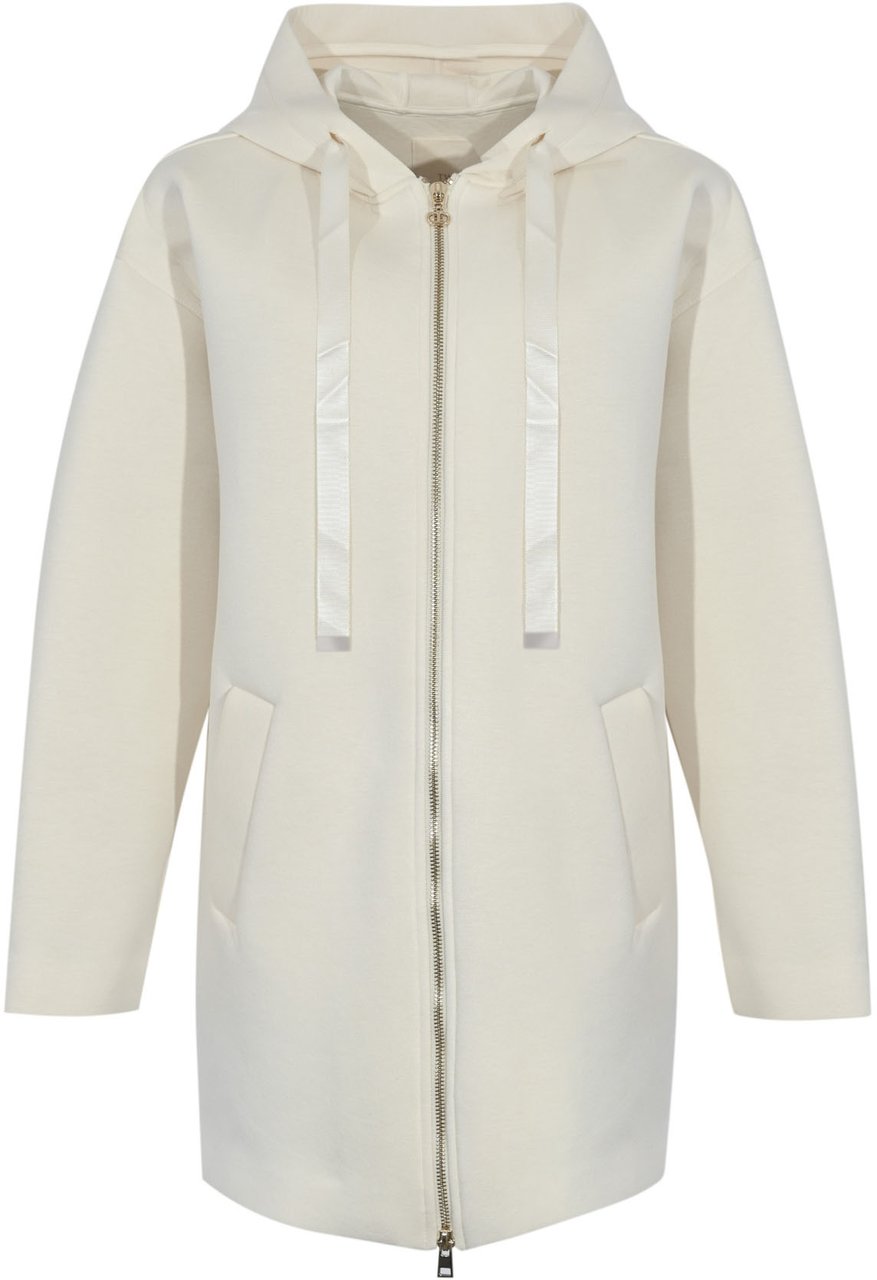 Twin-set Coats Madreperla Wit