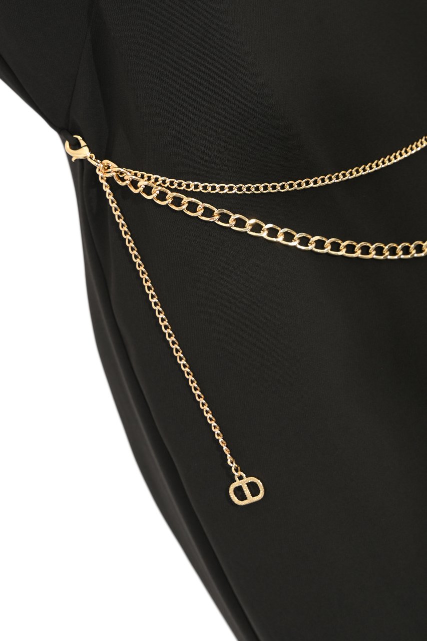 Twin-set Dresses Black Zwart