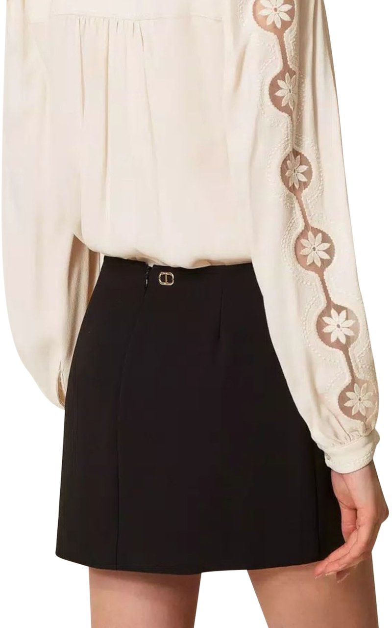 Twin-set Skirts Black Zwart