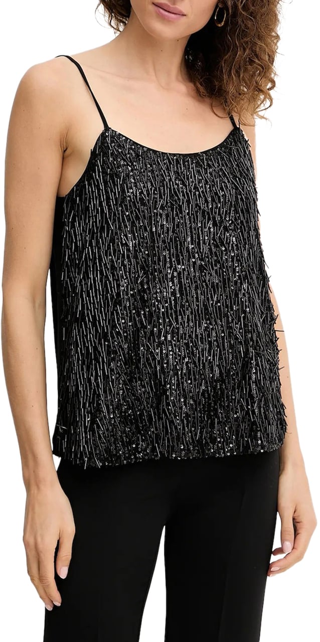 Twin-set Top Black Zwart