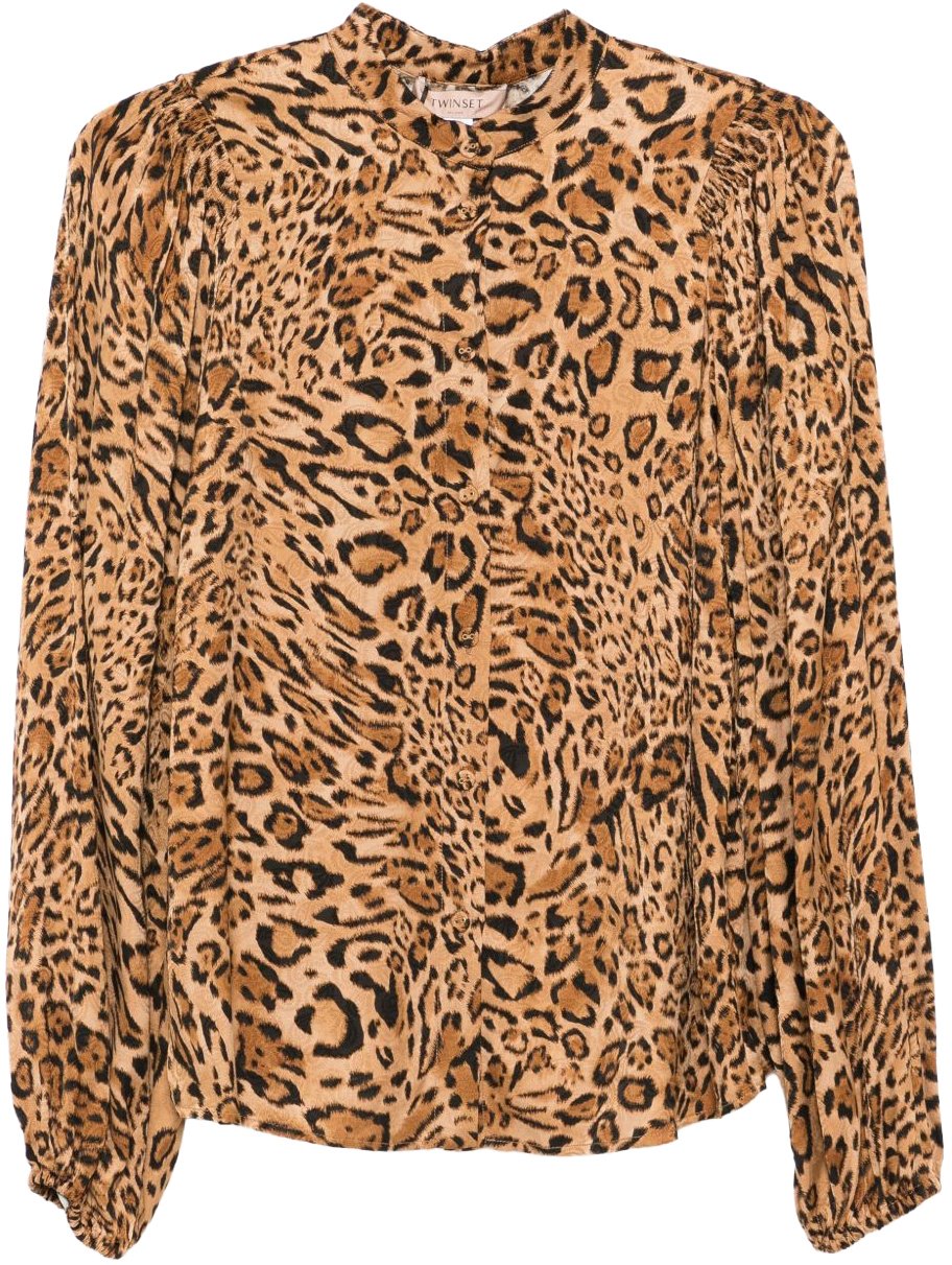 Twin-set Shirts Brown Bruin