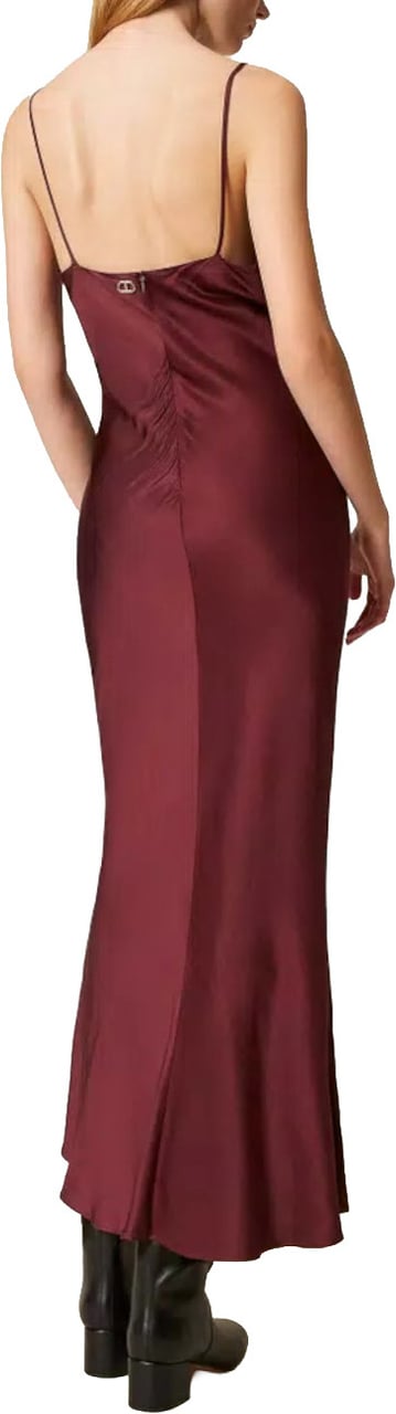 Twin-set Dresses Bordeaux Maroon