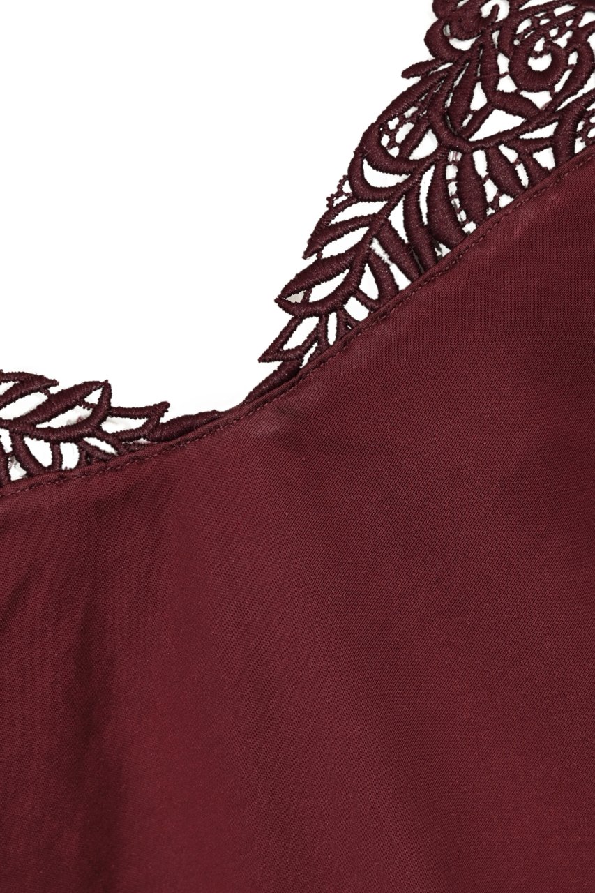 Twin-set Top Winetasting Rood