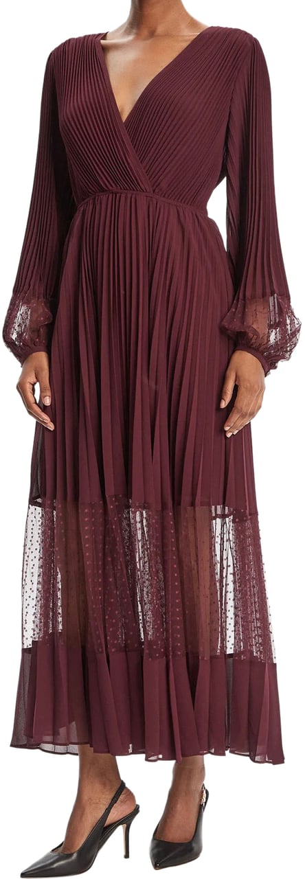 Twin-set Dresses Bordeaux Rood