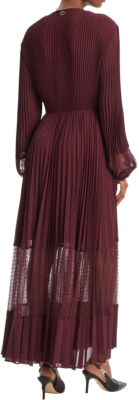 Twin-set Dresses Bordeaux Rood