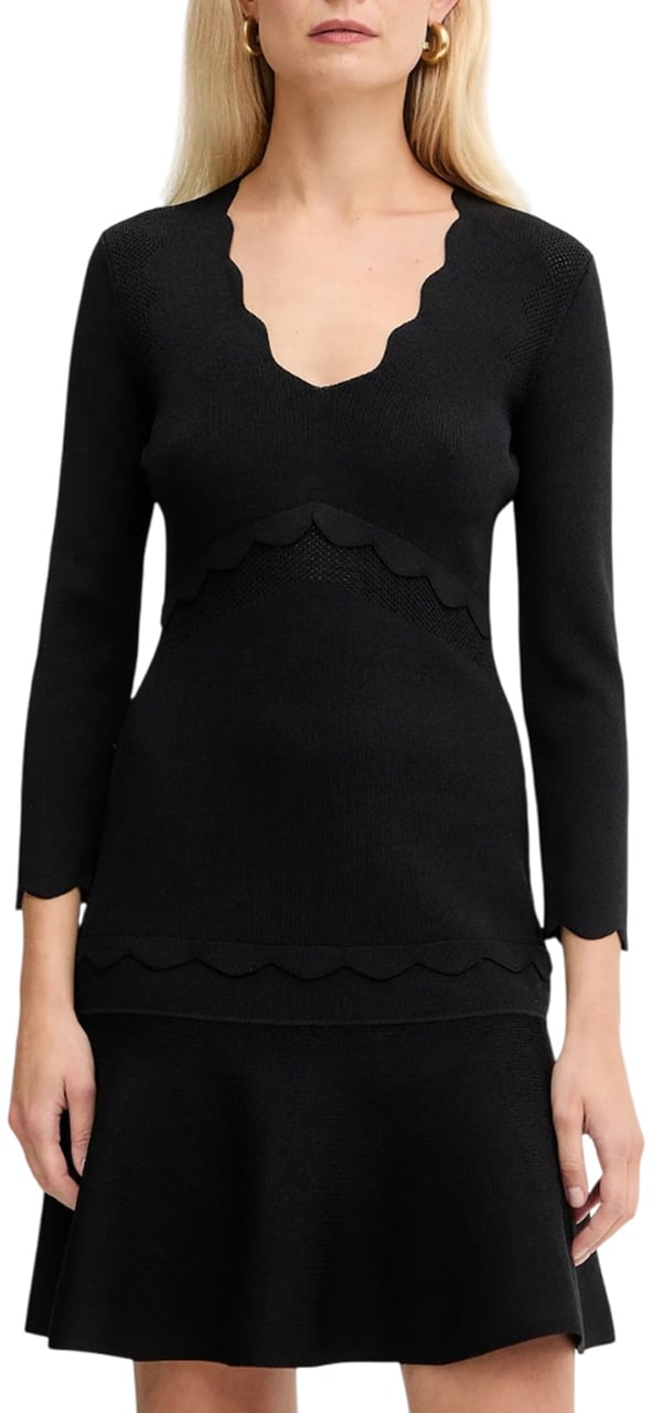 Twin-set Dresses Black Zwart