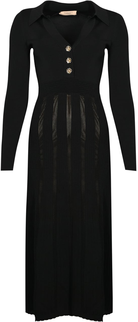 Twin-set Dresses Black Zwart