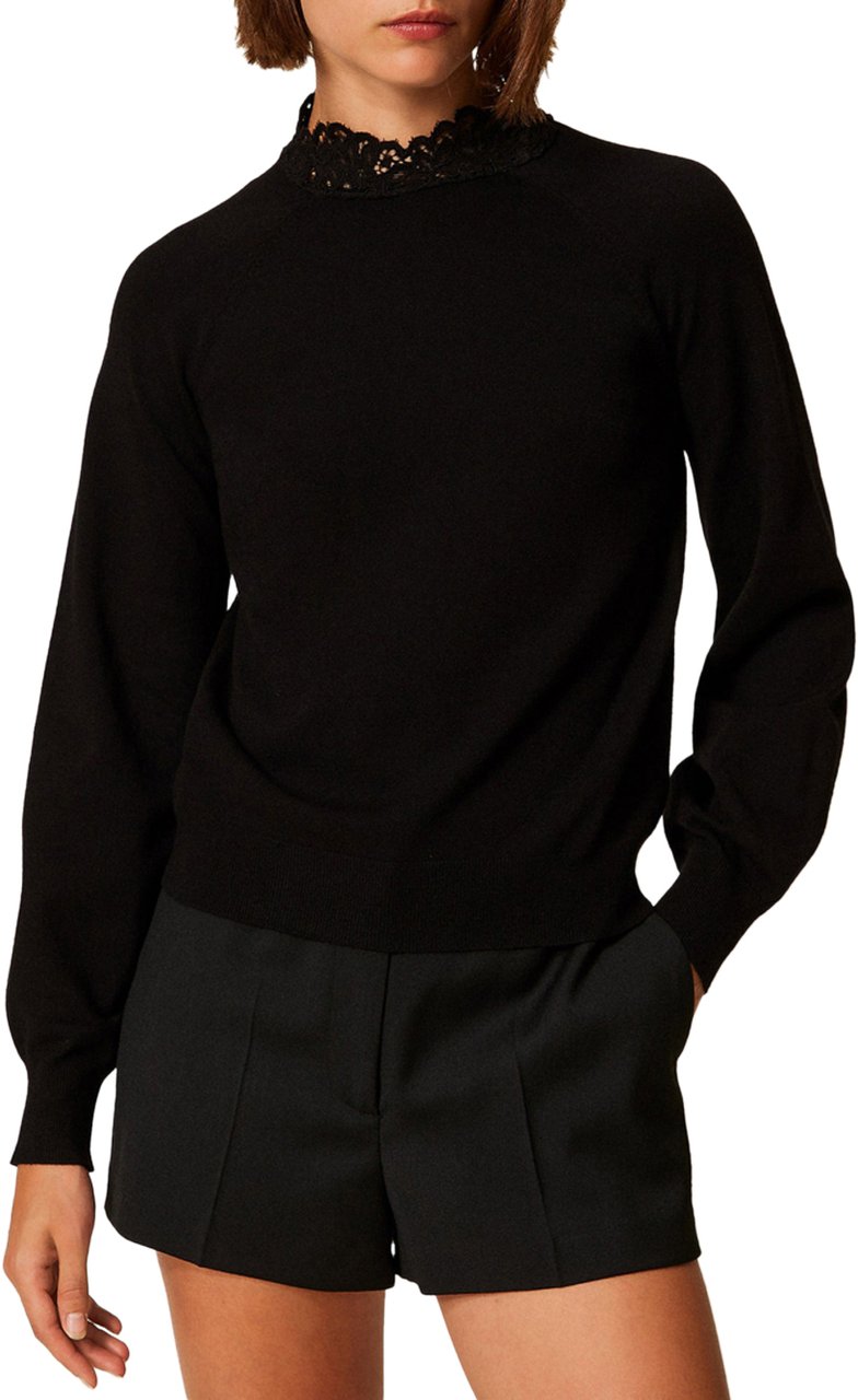 Twin-set Dresses Black Zwart