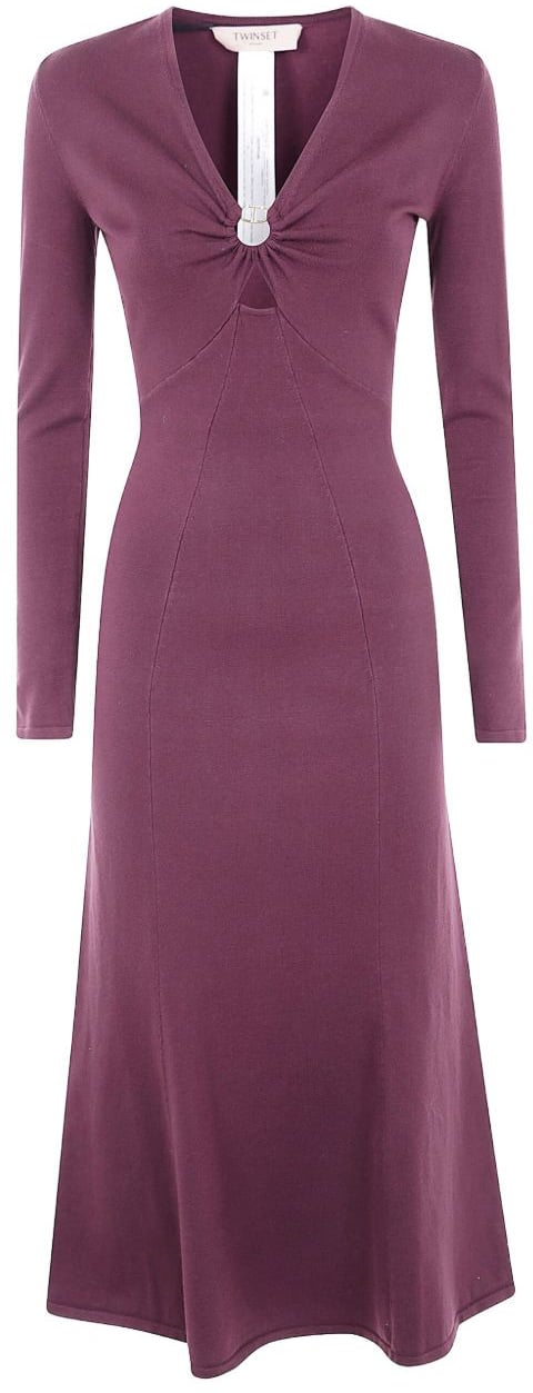 Twin-set Dresses Purple Paars