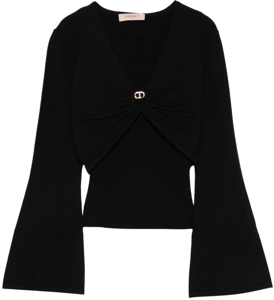 Twin-set Shirts Black Zwart