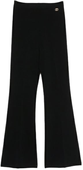 Twin-set Trousers Black Zwart