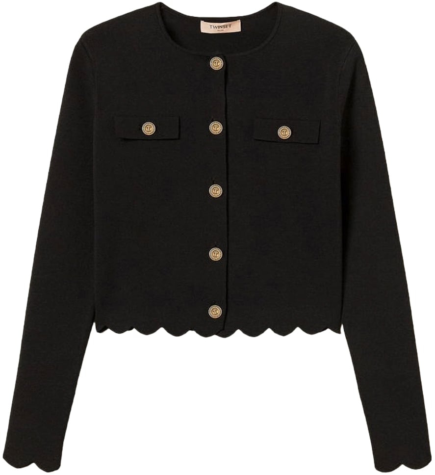 Twin-set Jackets Black Zwart