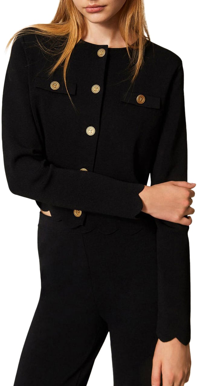 Twin-set Jackets Black Zwart