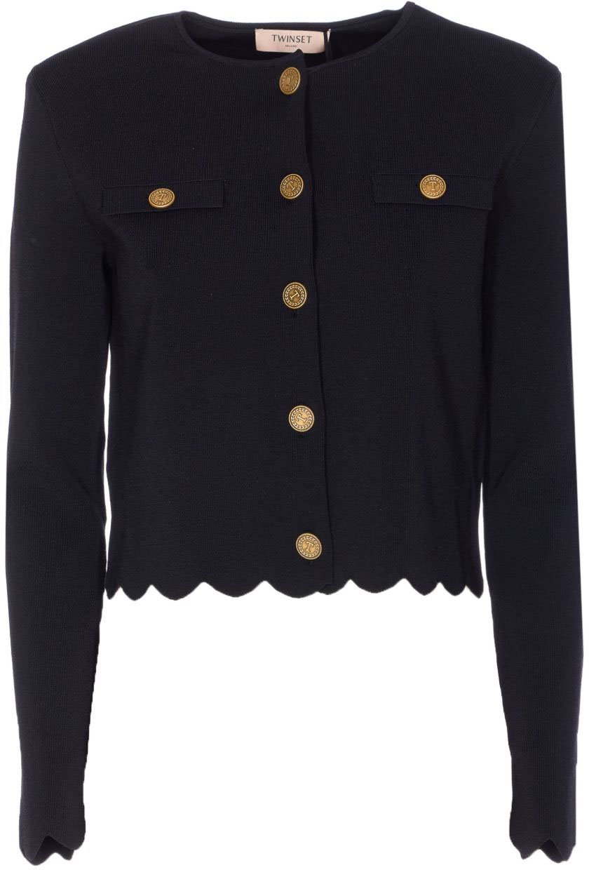 Twin-set Jackets Black Zwart