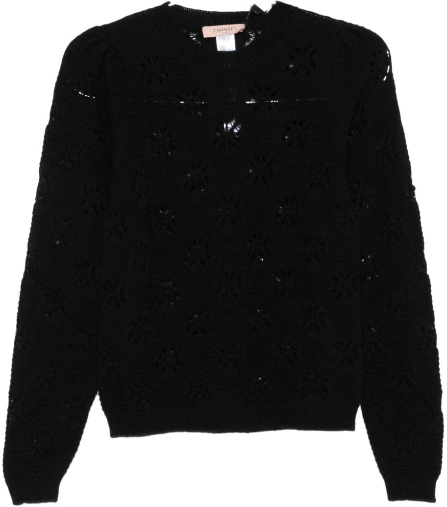 Twin-set Sweaters Black Zwart