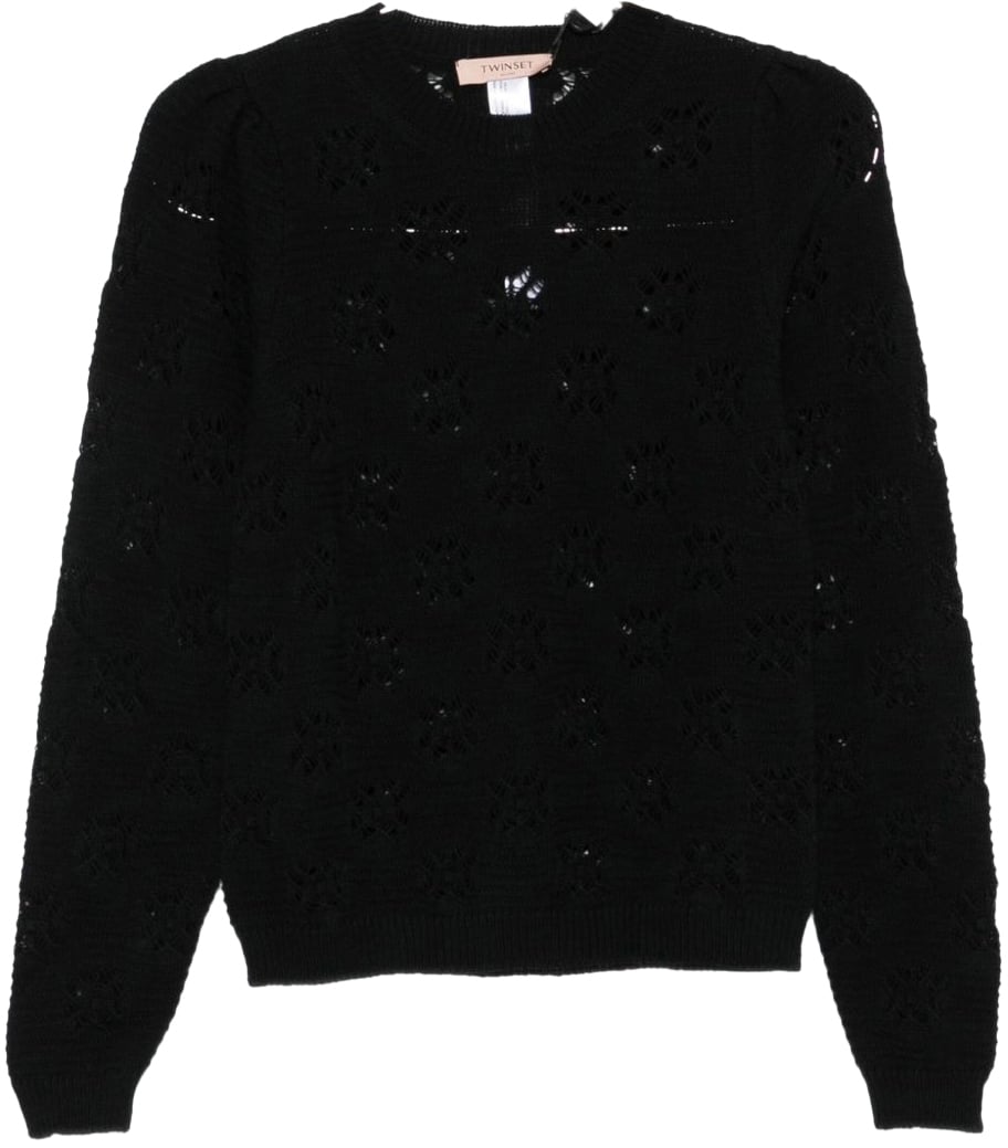 Twin-set Sweaters Black Zwart