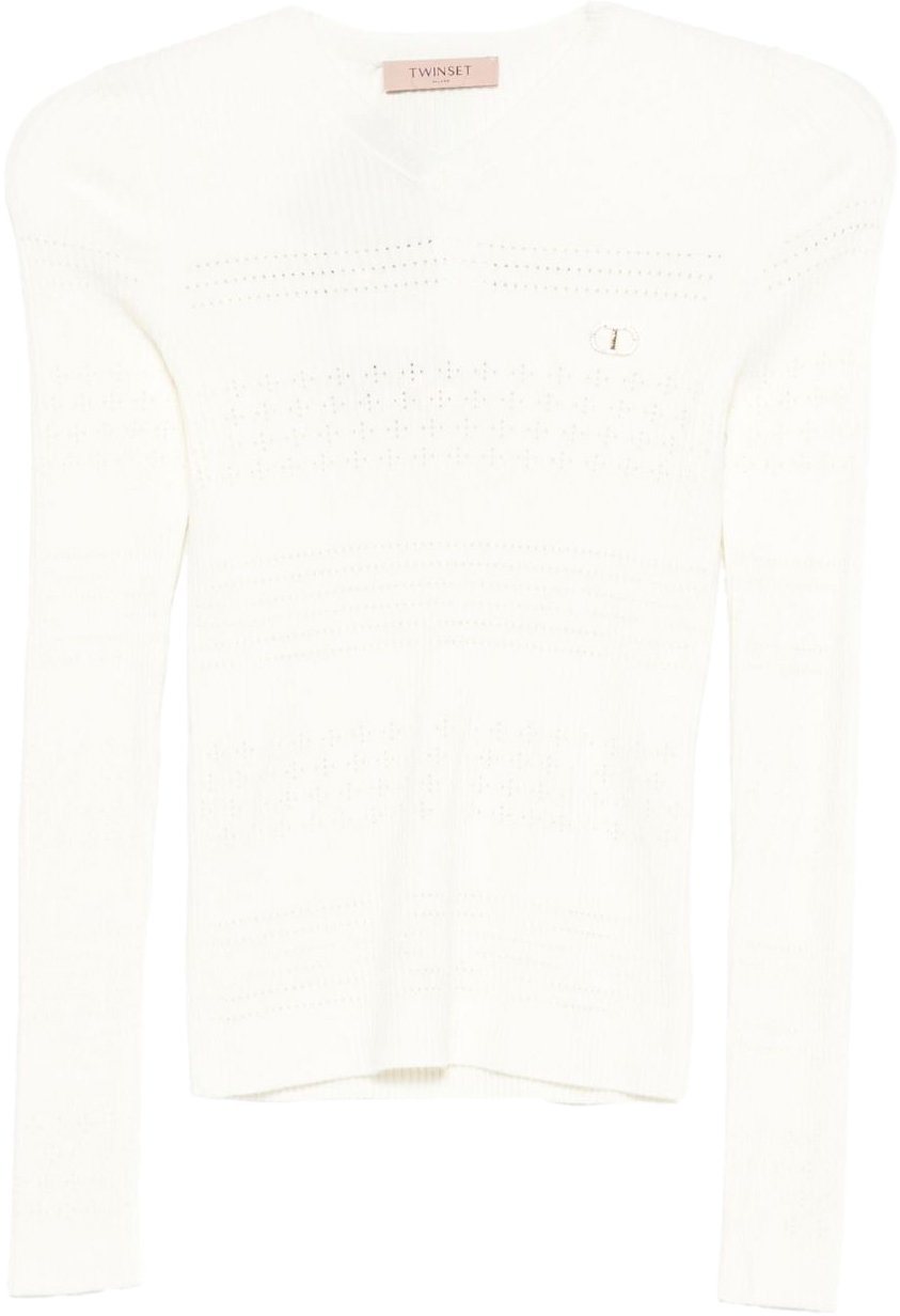 Twin-set Sweaters Neve Wit