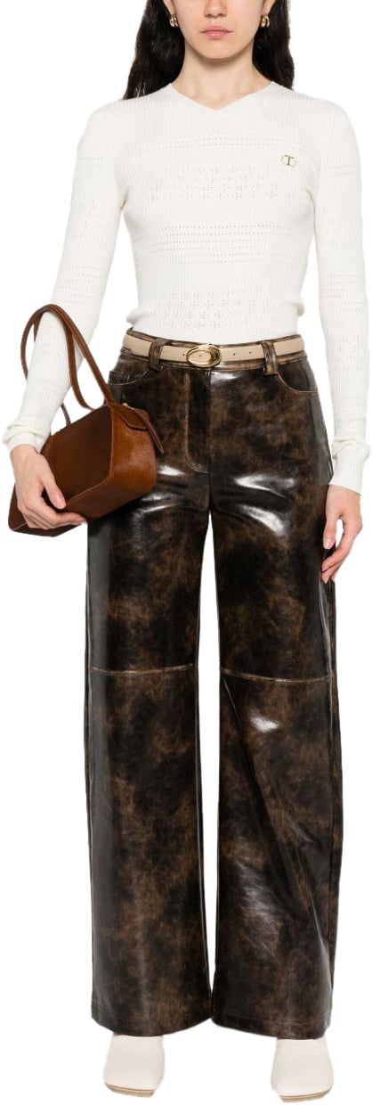 Twin-set Sweaters Neve Wit