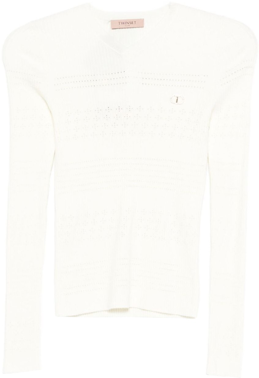 Twin-set Sweaters Neve Wit