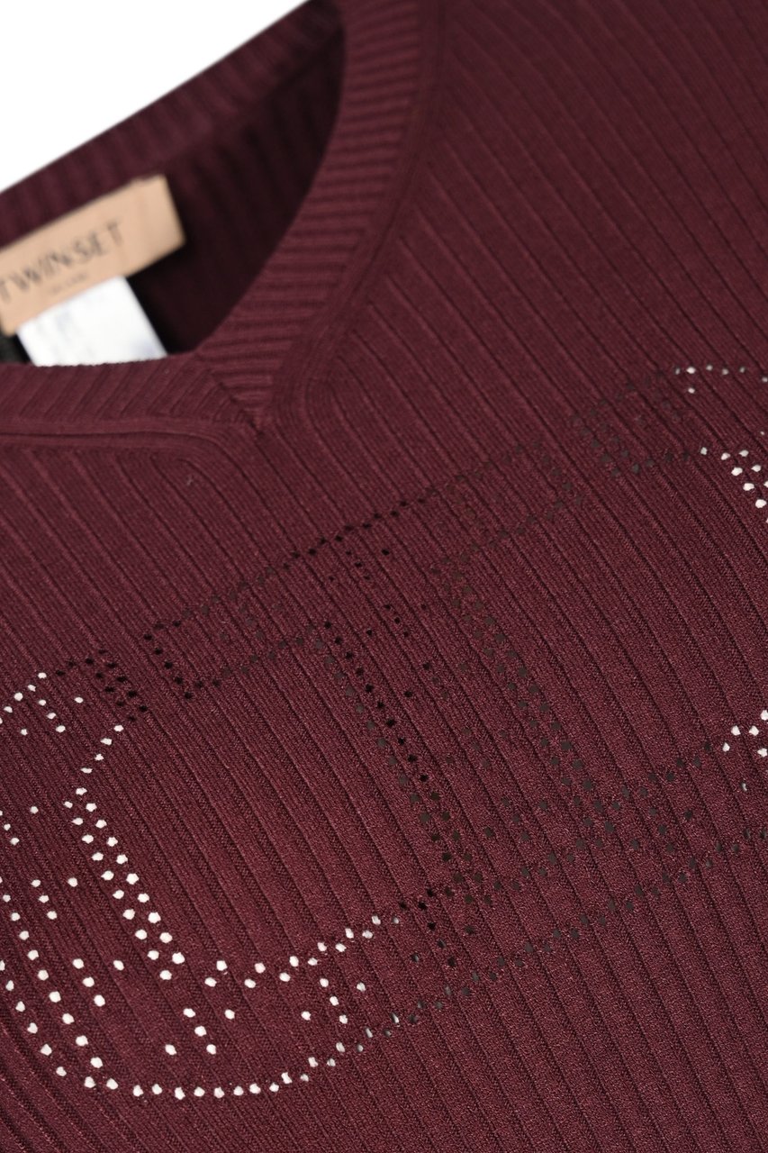 Twin-set Sweaters Winetasting Rood