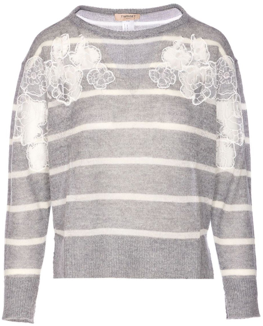 Twin-set Sweaters Grey Grijs
