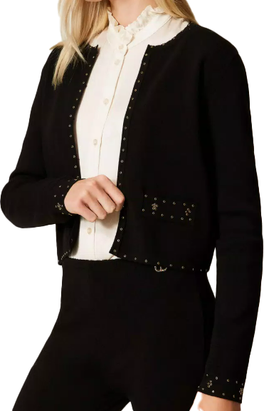 Twin-set Jackets Black Zwart