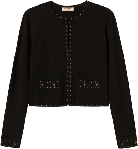 Twin-set Jackets Black Zwart