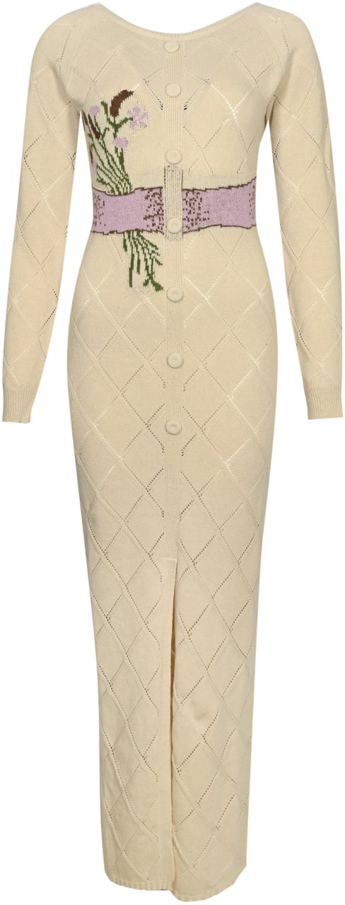 Twin-set Dresses Chantilly Beige