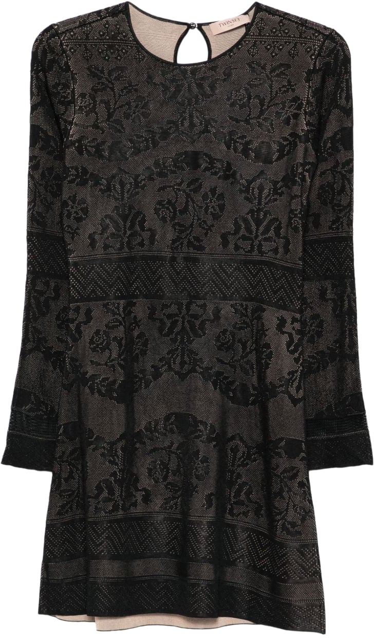Twin-set Dresses Black Zwart