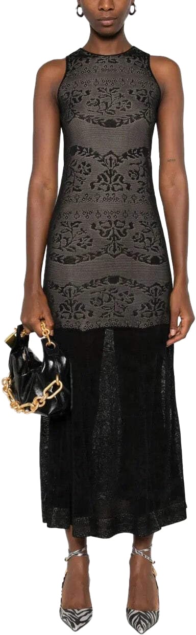 Twin-set Dresses Black Zwart