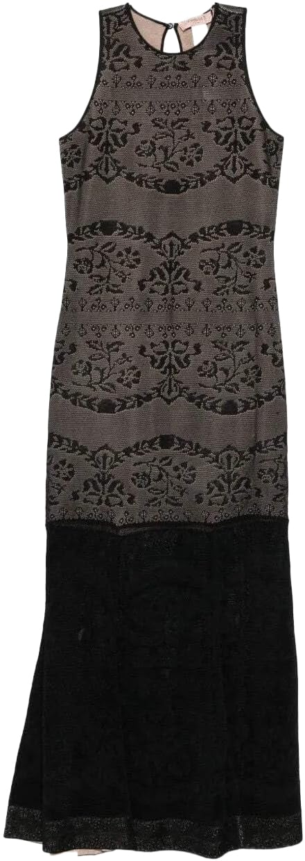 Twin-set Dresses Black Zwart