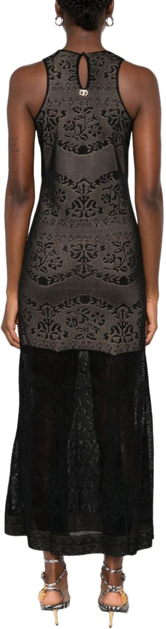Twin-set Dresses Black Zwart