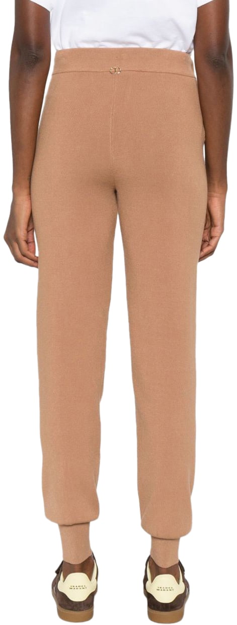 Twin-set Trousers Brown Bruin