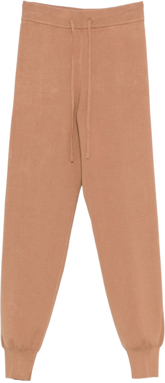 Twin-set Trousers Brown Bruin