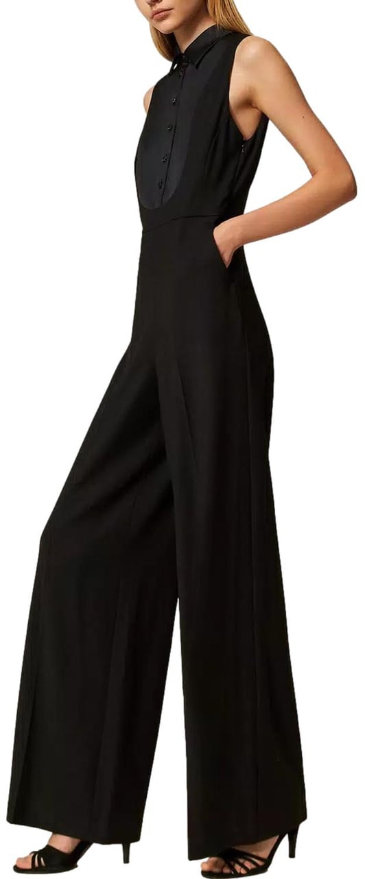 Twin-set Trousers Black Zwart