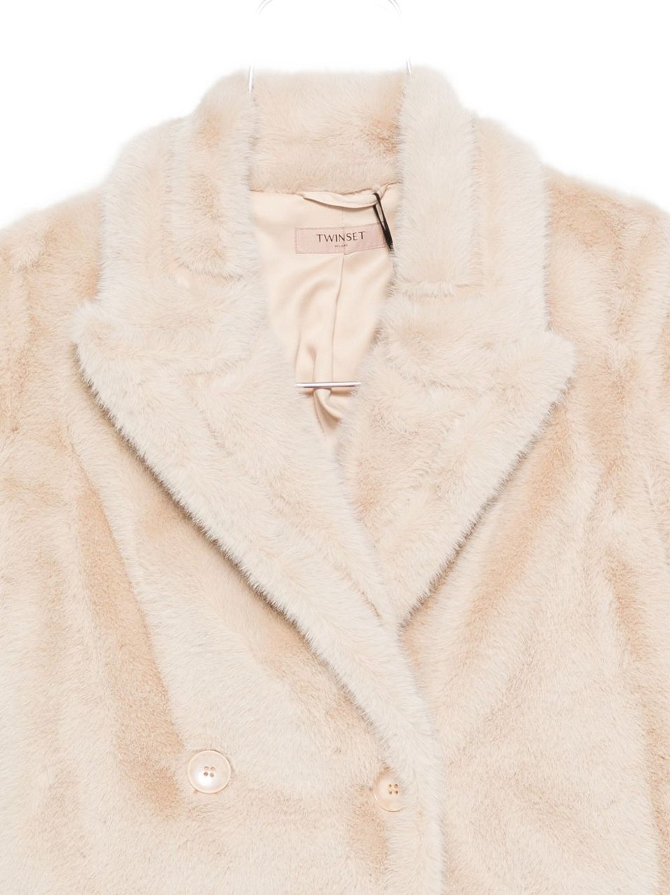 Twin-set Coats Beige Beige
