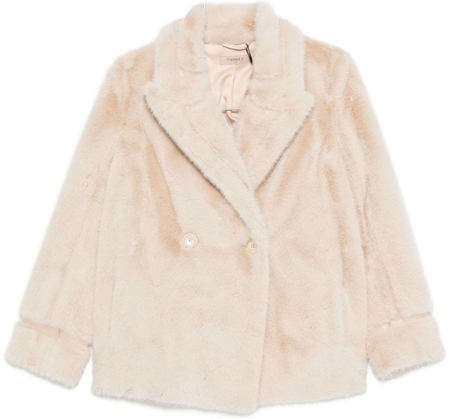 Twin-set Coats Beige Beige