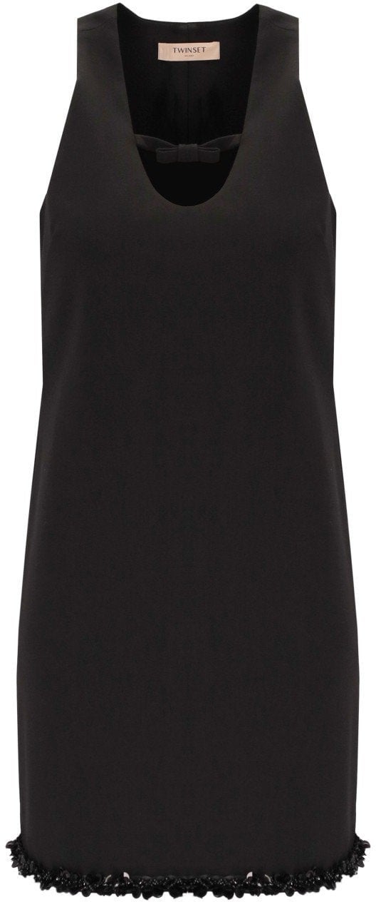 Twin-set TWINSET MINI DRESS Zwart
